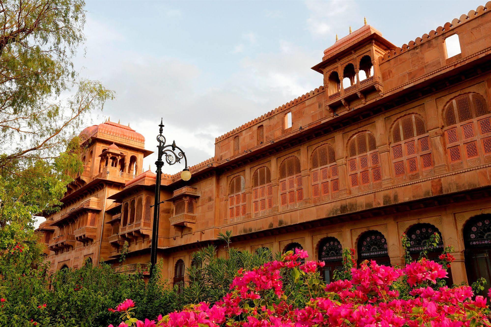 The Lallgarh Palace A Heritage Hotel Bikaner Eksteriør billede